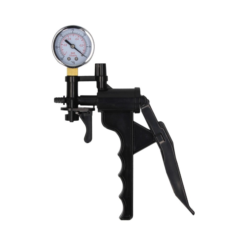 Elite Beginner Pump With PSI Gauge - Black